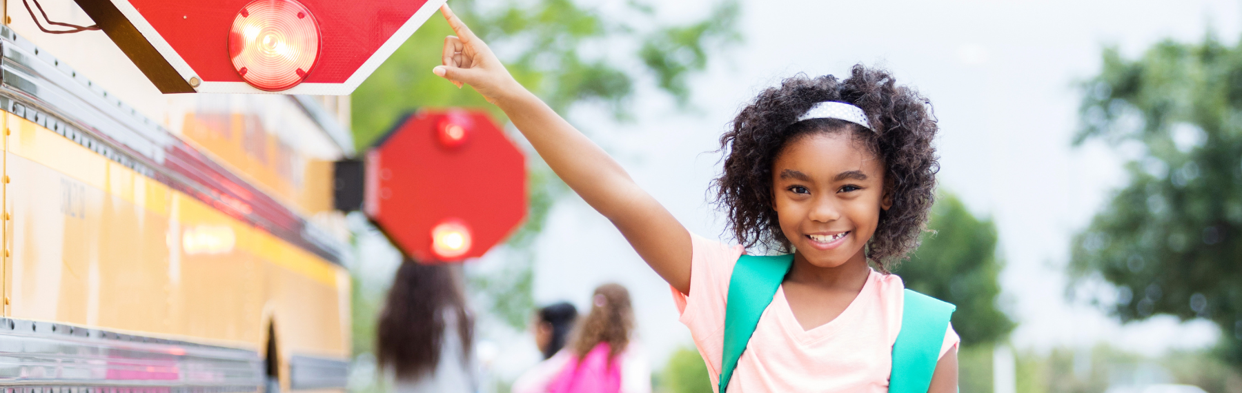 School Safety Girl Banner 1800 x 570