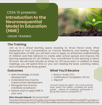 Neurosequential Model in Education Training Information