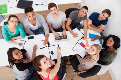 Group of Diverse Young Adults