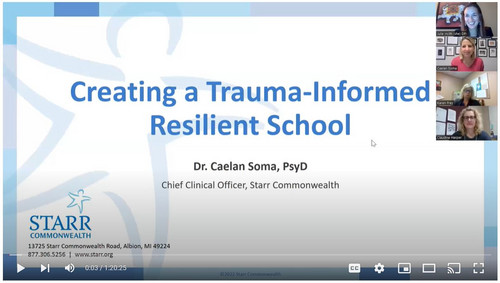 Link to Trauma Informed Resilient Schools Video